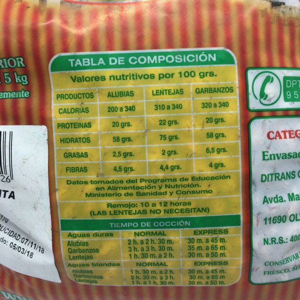 Alubia Pinta Extra 3kg