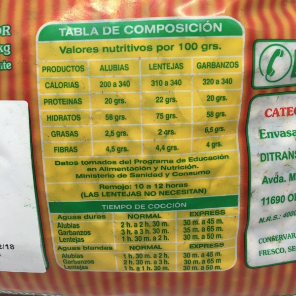 Alubia Canela Extra 5kg