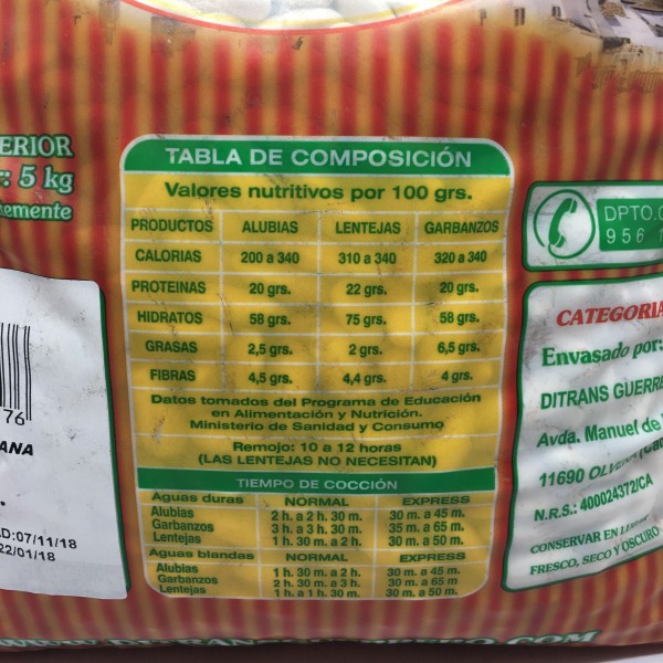Fabada Asturiana 5kg