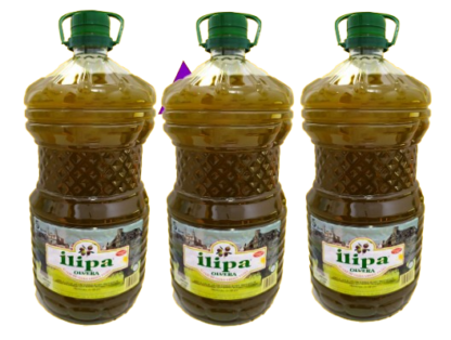 Pack 3 Garrafas Aceite Oliva Virgen Extra 5L Sin Filtrar